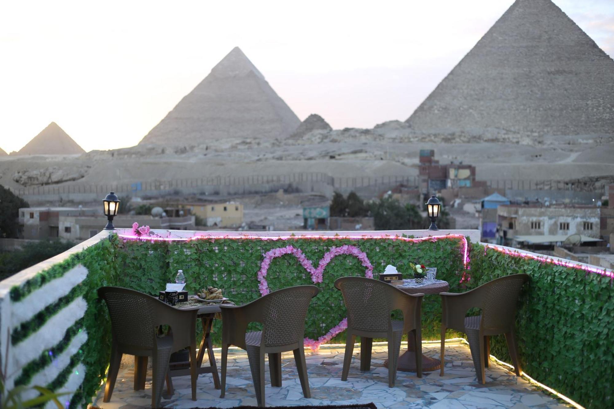 Pyramids Show Hotel Kafrat al Jabal ภายนอก รูปภาพ