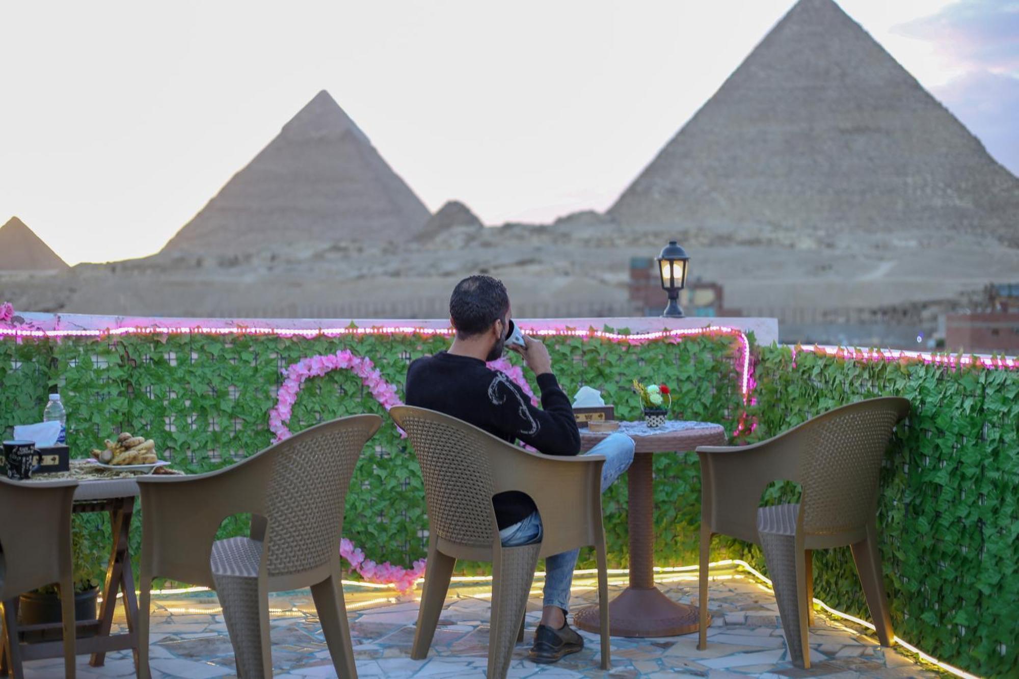Pyramids Show Hotel Kafrat al Jabal ภายนอก รูปภาพ
