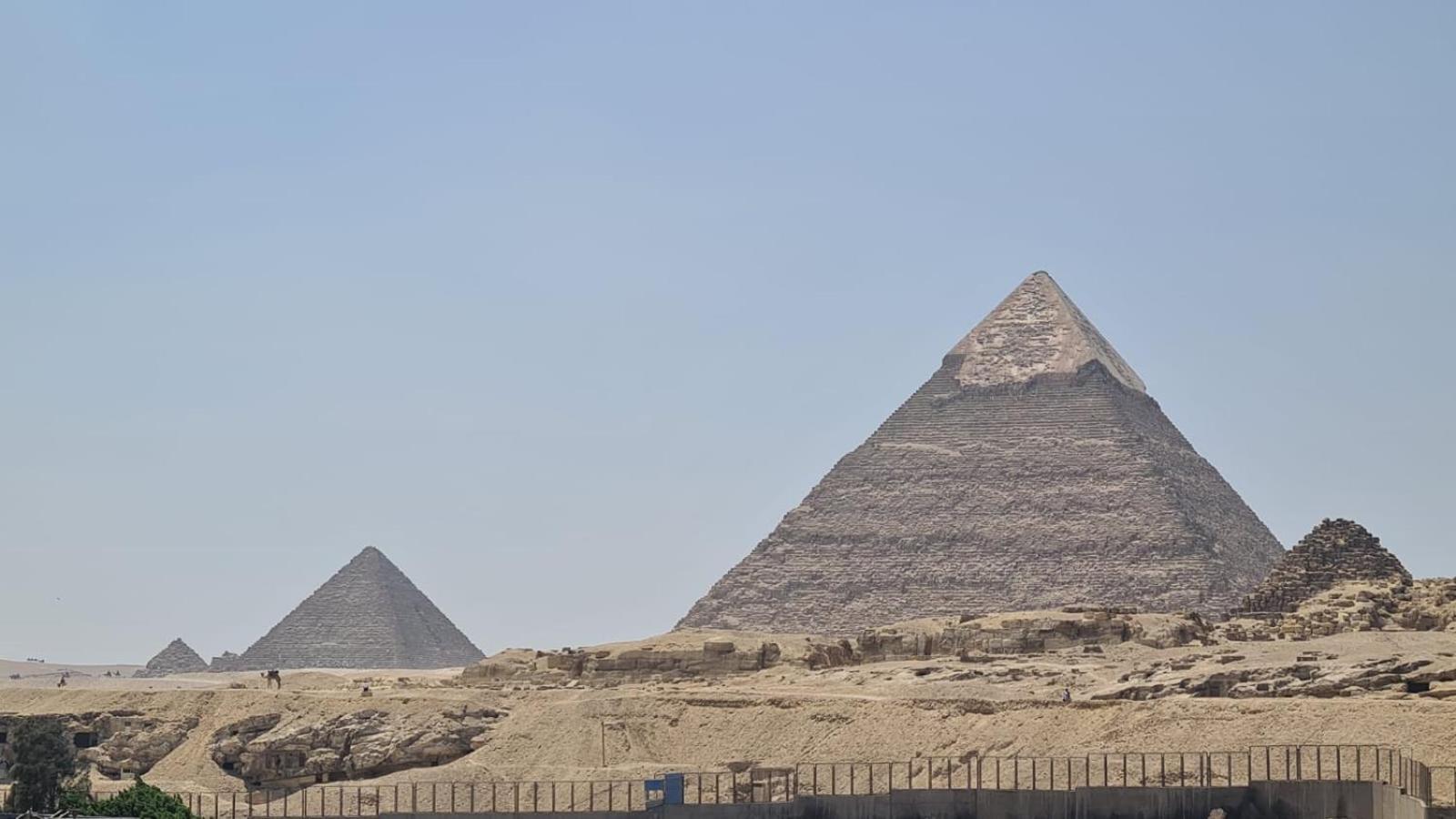 Pyramids Show Hotel Kafrat al Jabal ภายนอก รูปภาพ